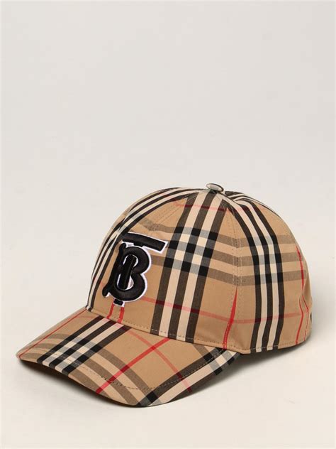 burberry baseball hat.